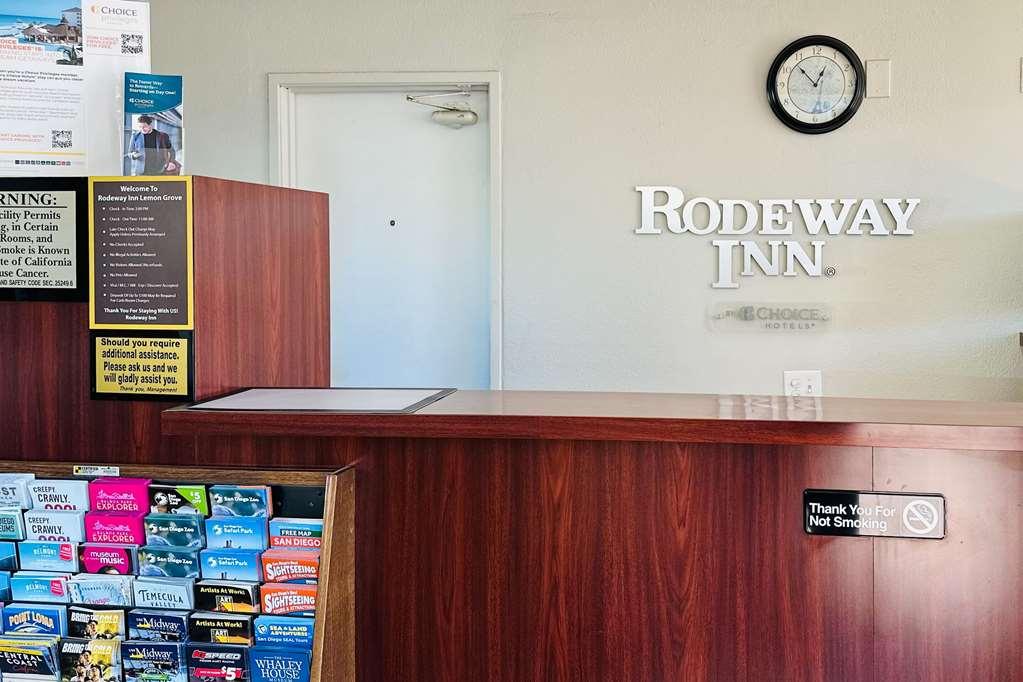 Rodeway Inn Lemon Grove San Diego East Interior foto